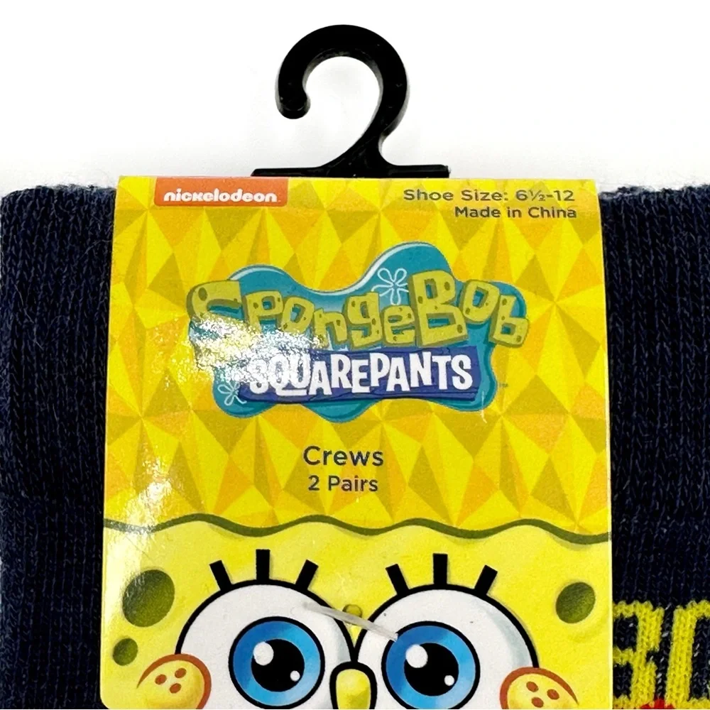 SpongeBob Crew Socks Mens Womens Squidward Be Weird Nickelodeon Y2K 2000s Gift